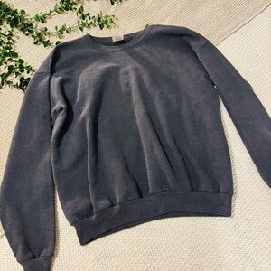 Hanes Charcoal Crewneck Sweater